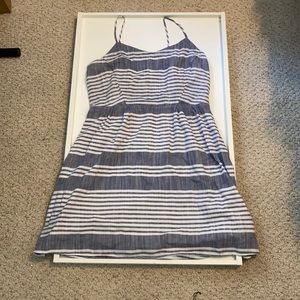 Linen stripe dress perfect for summer